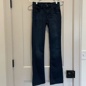 PAIGE Transcend Manhattan High Rise Bootcut Jean. Size 26